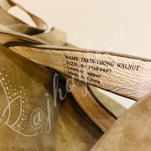 UMBERTO RAFFINI: Tarin-Thongs (Walnut) - Picture 6 of 7